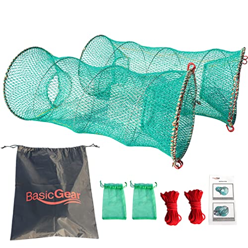 BasicGear Collapsible Crab & Shrimp Trap, 11.8 x 23.6 in - image 1