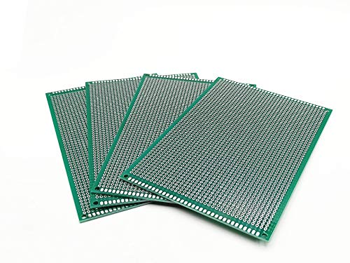 Lym 4Pcs Double Sided Protoboard Prototyping Pcb Board (10X15Cm) #TOP18