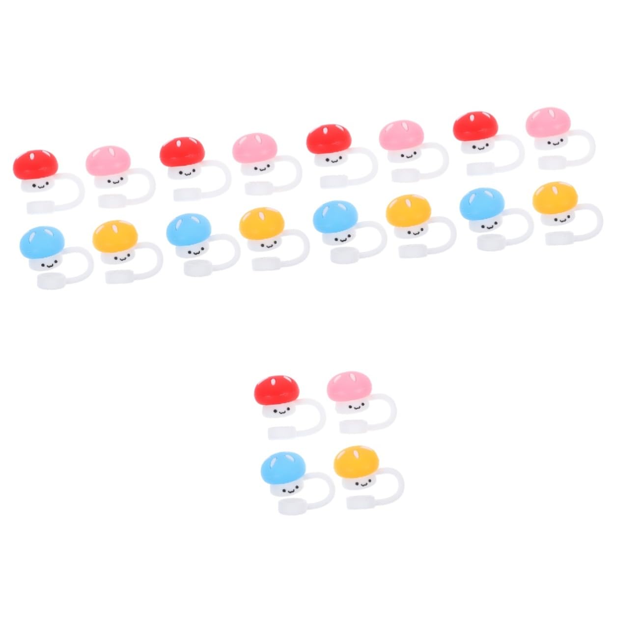 Capuchons de paille anti-poussière en silicone pour éliminer les impuretés des gourdes