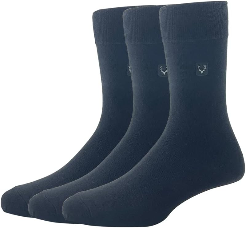Men Cotton Calf Length Socks