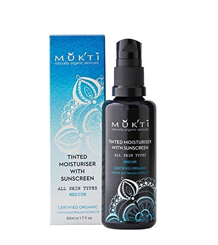 Mukti Organics - Organic Tinted Moisturizer with Sunscreen (Medium)