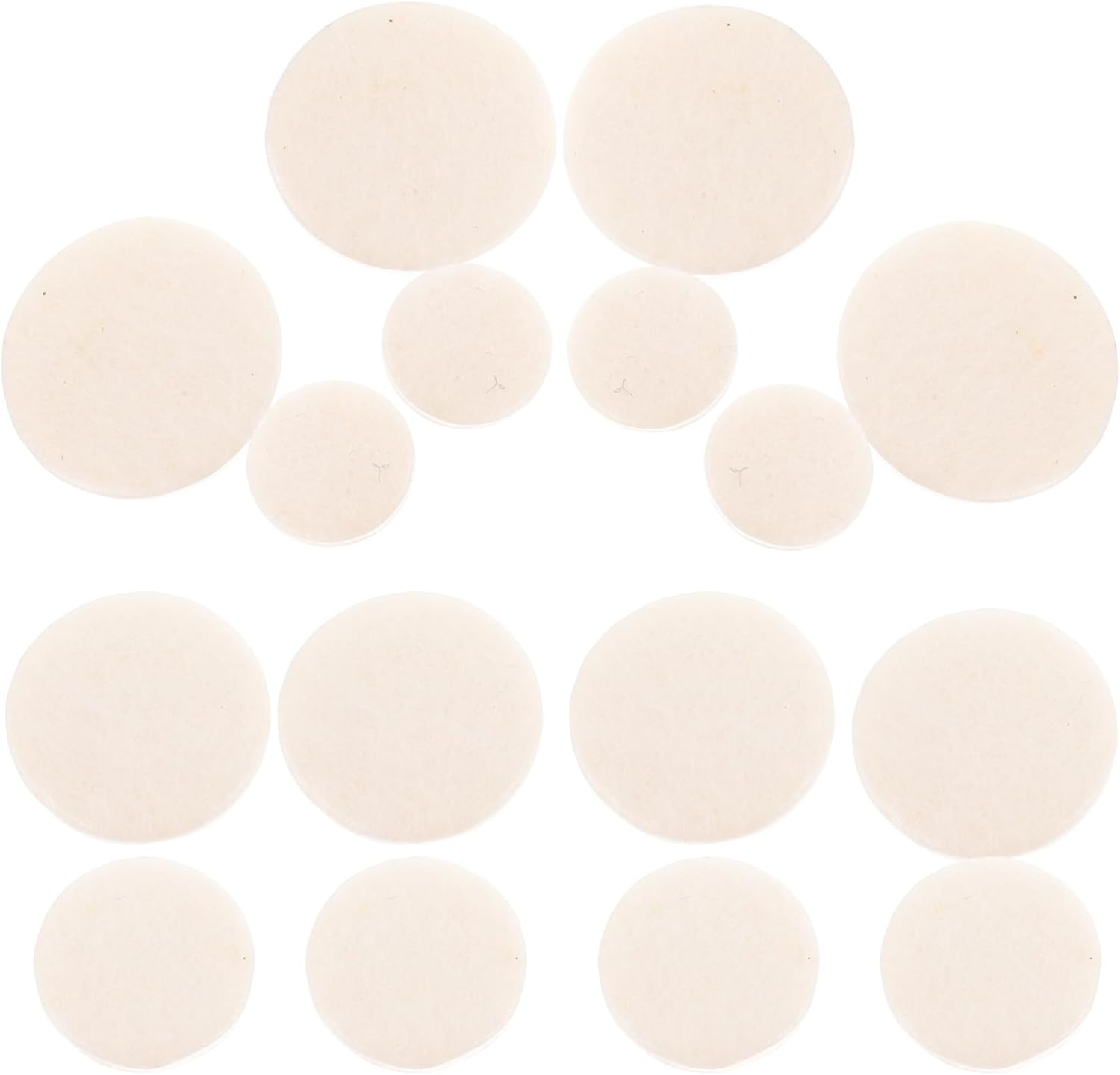 KESYOO 10sets Clarinet Pads Replacement Soft Felt Sheepskin Wind Instrument Pad Set 17pcs*10