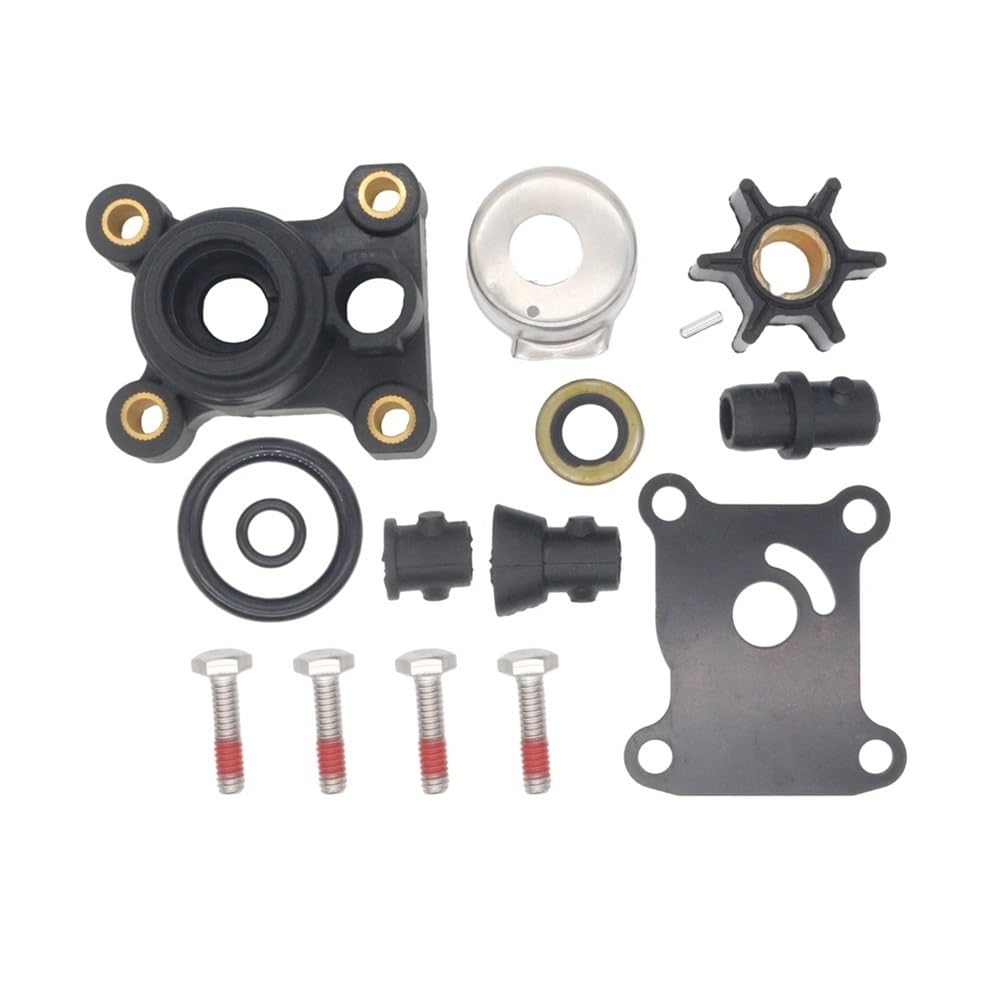 Turbine de pompe à eau 394711 à haute durabilité pour refroidissement moteur marine 15 CV