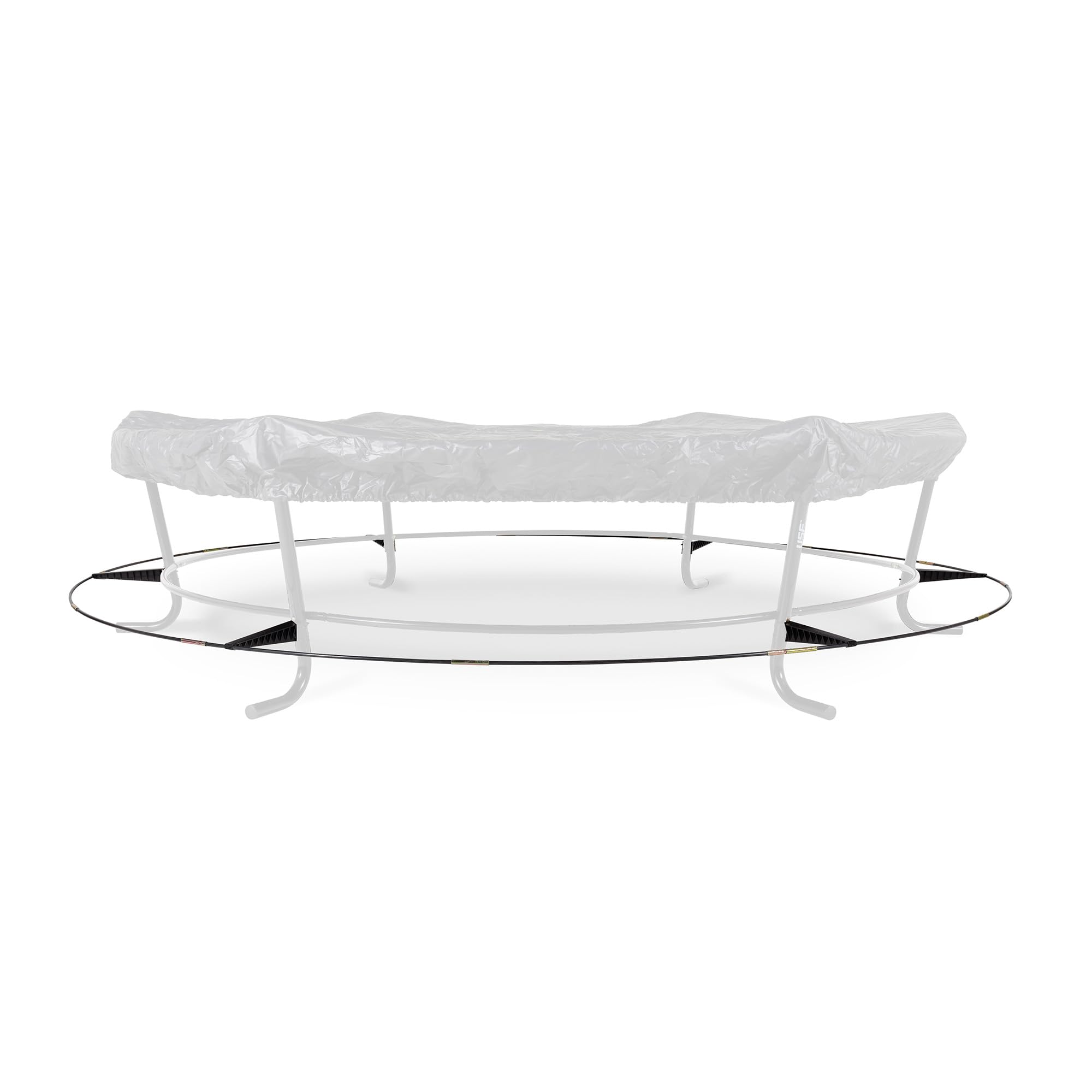 EXIT Parada para Robot Cortacésped de Trampolín Toys - para Cortar el Césped Alrededor de Tu Trampolín - Protege el Marcos del Trampolín - Ajustable en Longitud - Trampolines Lotus y Elegant ø253cm