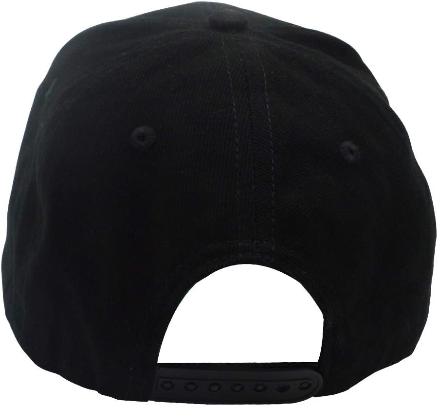 Wayne's Hat Adjustable Unisex Embroidered Trucker Baseball Cap Black - Image 6