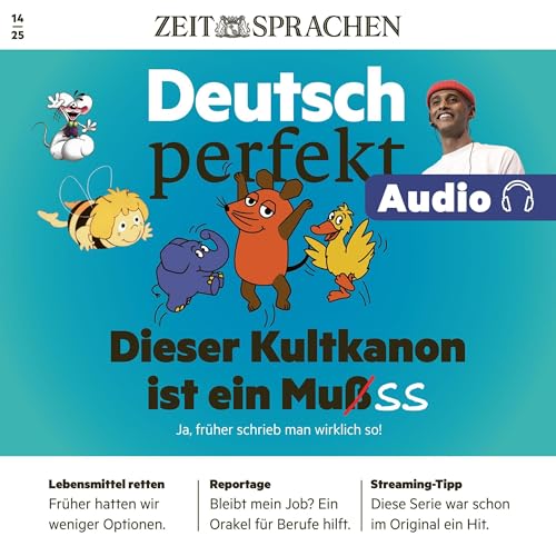 Deutsch perfekt Audio - Dieser Kultkanon ist ein Muß cover art