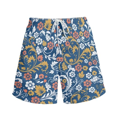 Yewattles Men's Sportwear Swim Trunks Quick Dry Board Shorts with Mesh Wide Leg Fashion Beach Pants4