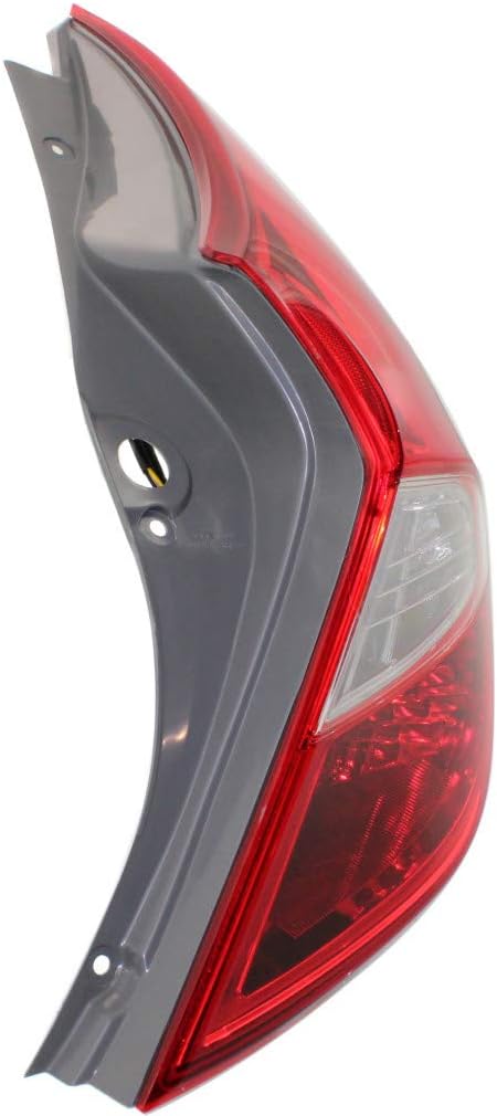 CarLights360 For 2012-2017 Hyundai Accent Tail Light Passenger Side Bulbs Included DOT Certified HY2801143 | 92402-1R210 | for Hatchback