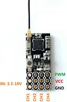 Readytosky FS2A 4CH Receiver AFHDS 2A Mini RC Receiver PWM Output for Flysky i6 i6X i6S Transmitter Remote Controller