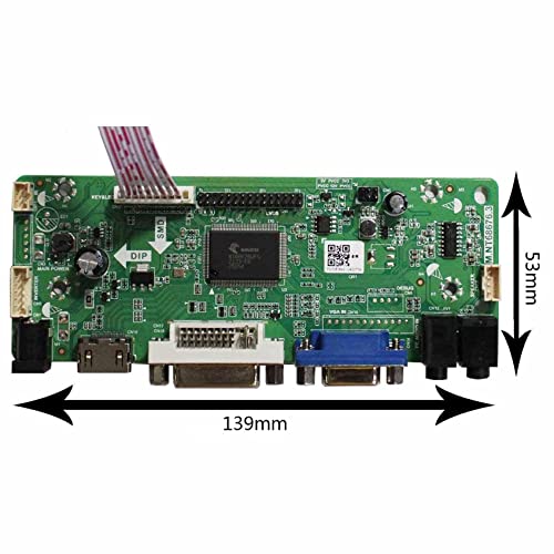 Image of VSDISPLAY Controller Board for M170ETN011 LCD Screen with 12V 2A Adapter