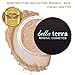 BellaTerra Cosmetics Mineral Powder Foundation – Ivory | Lightweight Matte Formula for Fair Complexions | Buildable Sheer to Full Coverage – Gentle on Sensitive Skin 9g