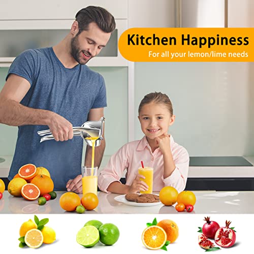 Lemon Squeezer Juicer Stainless Steel - Juicer Hand Press - Lime Citrus Orange Squeezer Juicer - Manual Juicer - Professional Fruit Juicer - Premium Quality Heavy Duty - Easy To Clean #TOP6