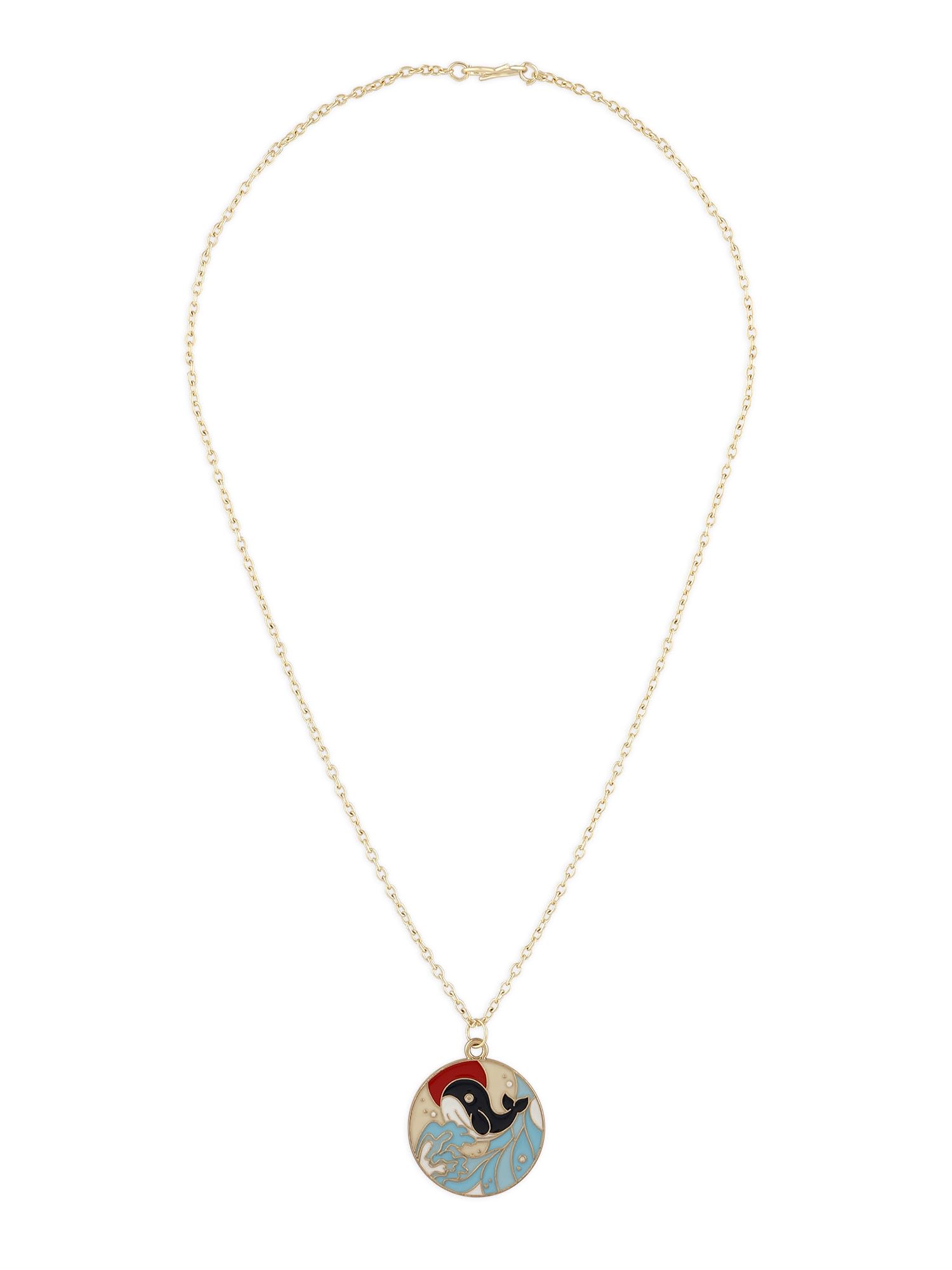 See full amazon price history chart for ZAVERI PEARLS Multi For Women-Colour Dolphin Charm Enamelled Contemporary Pendant & Chain For Women-ZPFK16779 ZAVERI PEARLS Multi For Women-Colour Dolphin Charm Enamelled Contemporary Pendant & Chain For Women-ZPFK16779 (B0CL2CDN24) Amazon Price History, Amazon Price Tracker