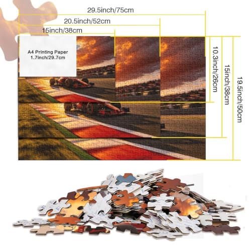 Puzzle de 1000 piezas ecológico de carreras que desarrolla la inteligencia 5