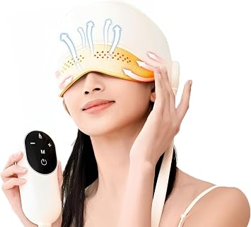 Head Massager with Heat, Scalp and Eye Massager for Relaxation