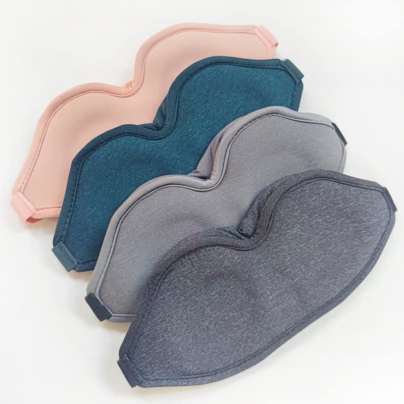 3D-Schlaf-Augenmaske Augenbinde Eyeshade Schlafmaske Augenklappe Büro-Augenmaske Schlafhilfe Licht blockieren (Color : D)