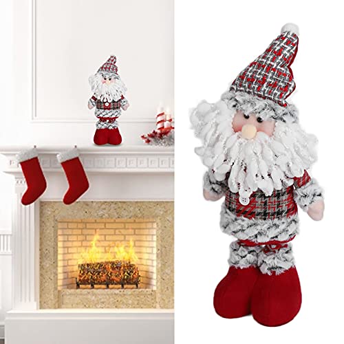 Boneco de neve de pelúcia, decorações de Natal de bonecos de neve Material de flanela de dois estilo