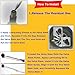 Valve Stem & Core Removal Replacement Tool Kit,Tire Valve Stem Installation Tool without Tire Removal, 2-in-1 Valve Stem Caps & Core Wrench,With 5 TR413/5 TR414, for Cars Motorcycles Lawn Mowers ATVs