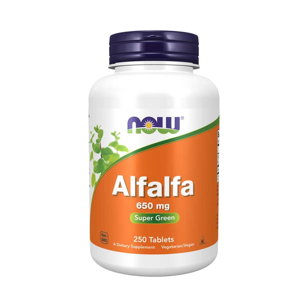 NOWFoods Alfalfa 250 Tablets ( 650mg)