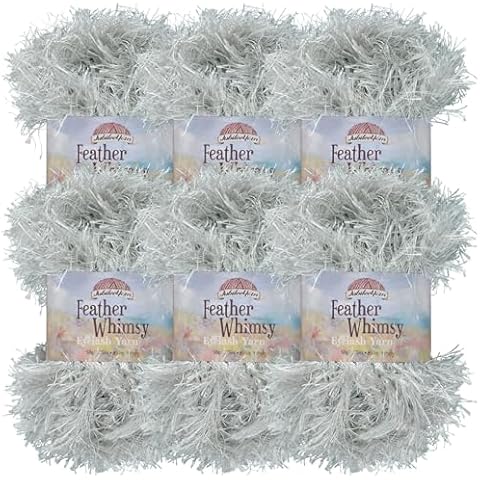 JubileeYarn Feather Whimsy Eyelash Yarn Cover