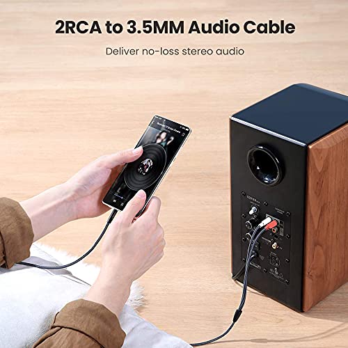 Image of MX RCA Cable AUX to RCA Y Splitter Cable To 2 Rca Stereo Audio Cable PERENT For Personalcomputer (3.5mm to 2 RCA Male Audio Cable, 1.5 METER), Assorted