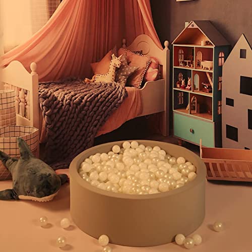 Gogoso Ball Pit Balls For Kids,100Pcs Plastic Balls Crush Proof Baby Play Ball Bpa Free Non-Toxic 2.15 Inch Pit Ball For Kids Birthday Party Pool Tent Party Favors Bath Playpen #TOP1