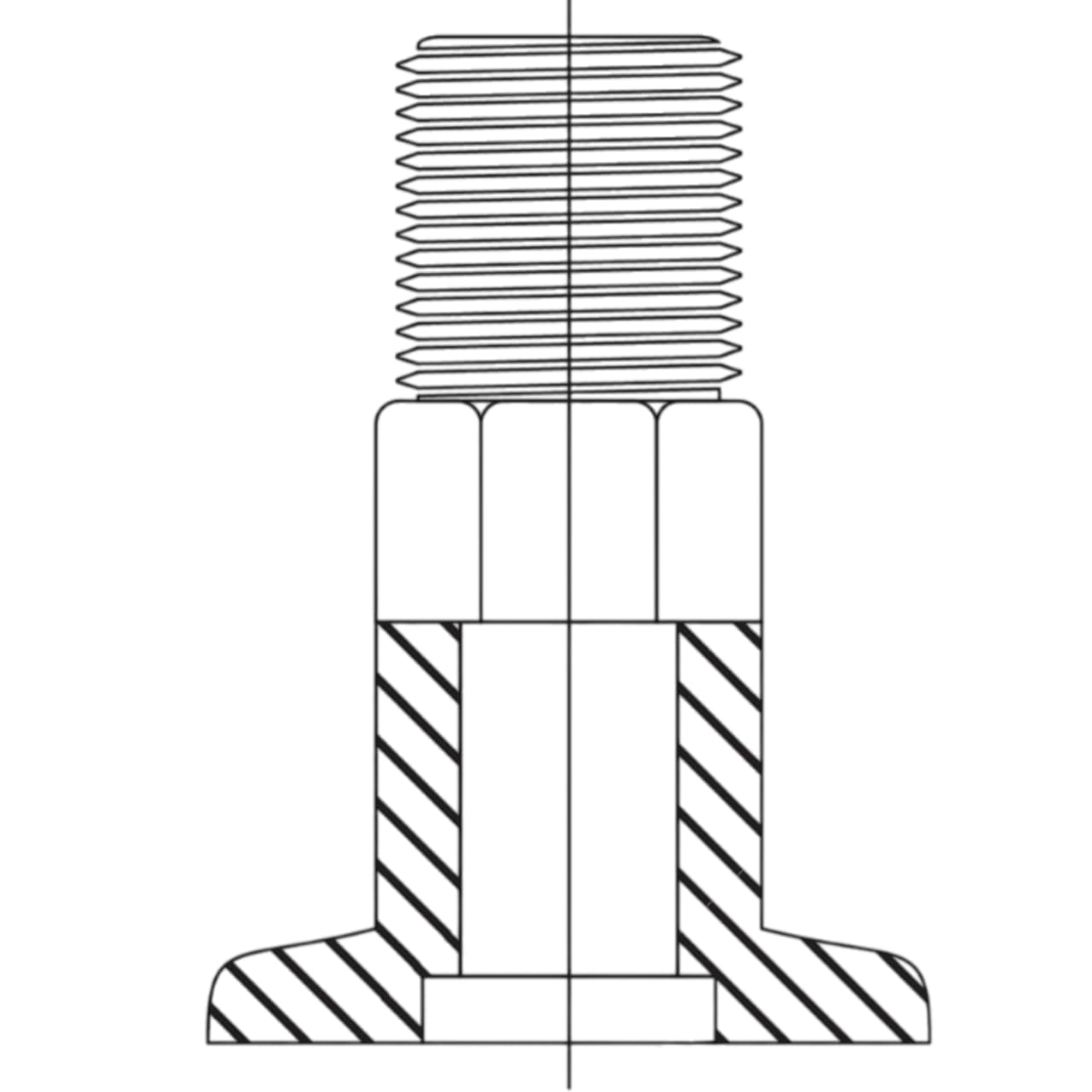 Adaptador de vacío con brida NPT de acero inoxidable 304 a KF, conector de sellado al vacío duradero para un rendimiento fiable en sistemas de vacío