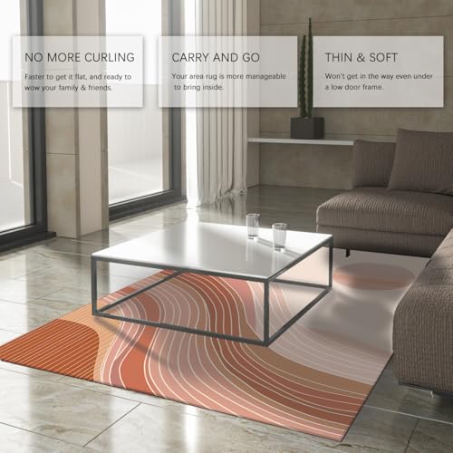 Tapis lavable en machine 90x150cm avec envers antidérapant - 5
