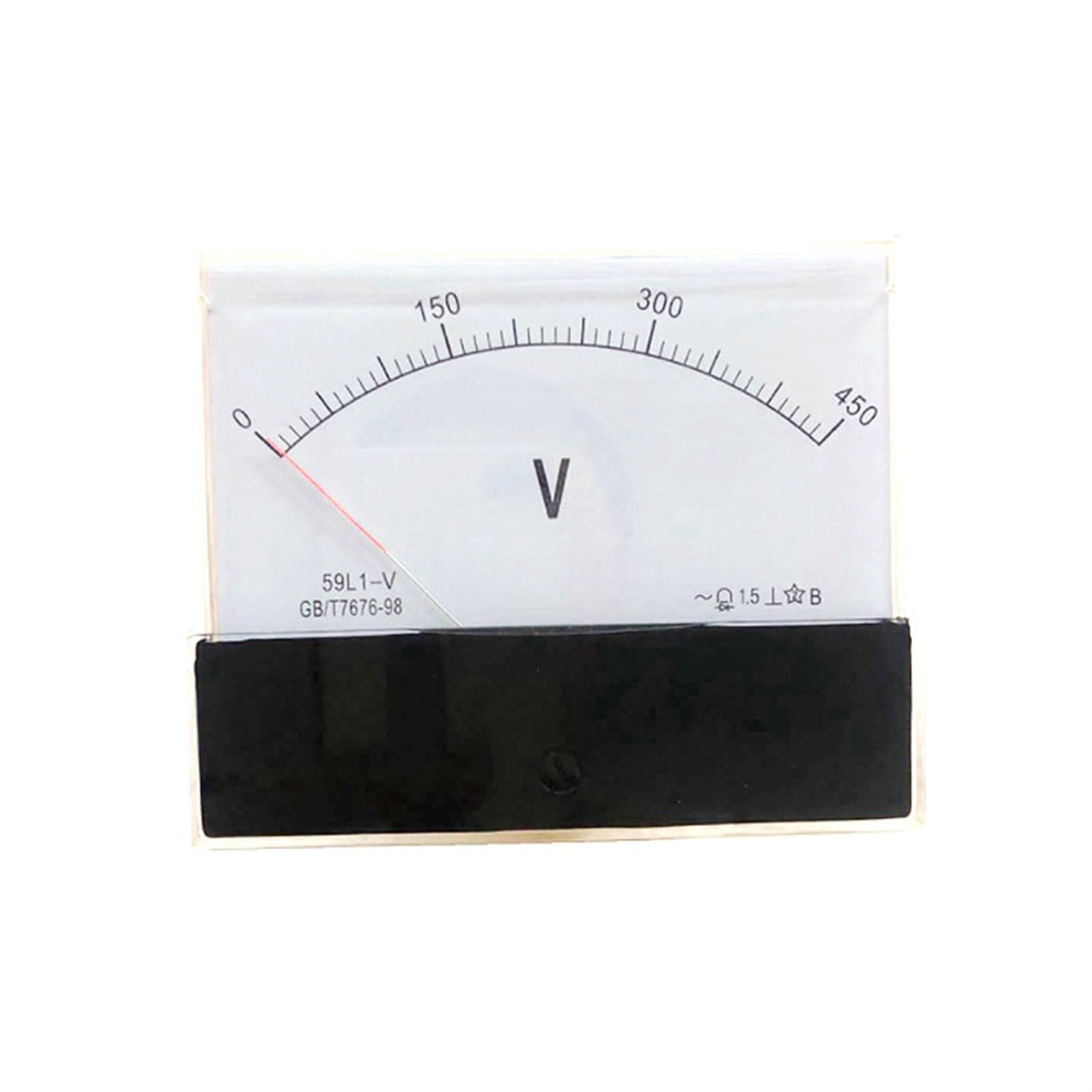 Voltímetro analógico AC 59L1, Panel de Voltaje, medidor de Puntero de voltios, 450V, 500V, 1000V, 300V, 250V, 100V, 1 Uds. (Size : 750V)