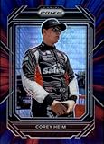 2023 Panini Prizm Racing Hyper Prizm Red and Blue #10 Corey Heim S299 Safelite/Tricon Garage/Toyota Official NASCAR Trading Card