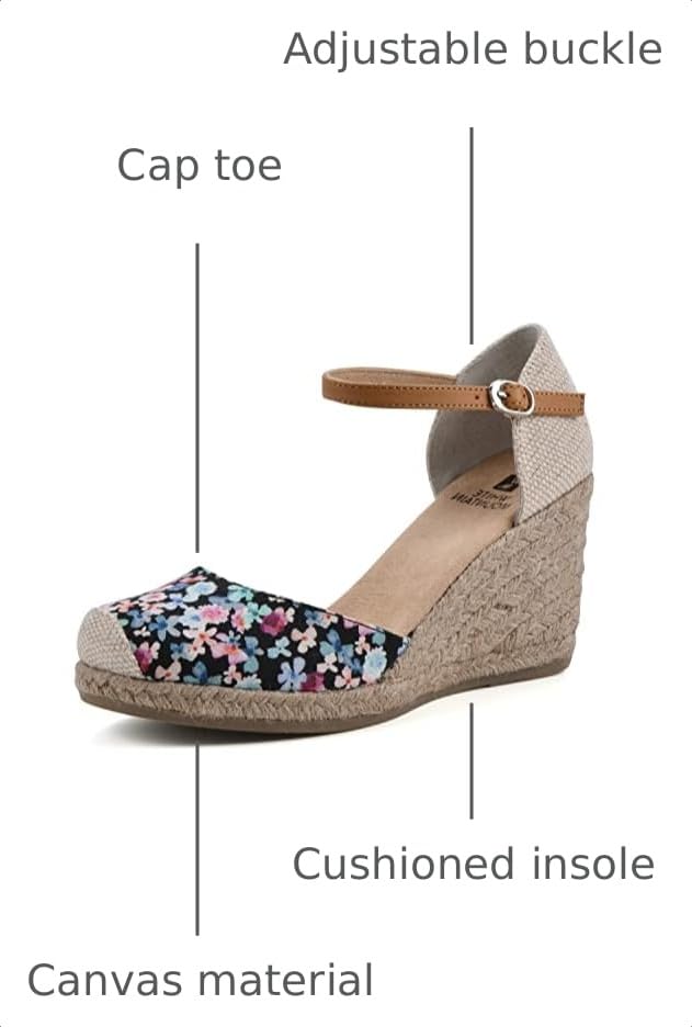 Image of WHITE MOUNTAIN Women's Mamba Espadrille Wedge Sandal