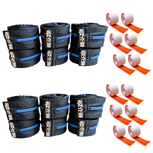 RE-U-ZIP Reusable Dust Barrier Zipper – Fail-Safe, Replaceable & Lockable