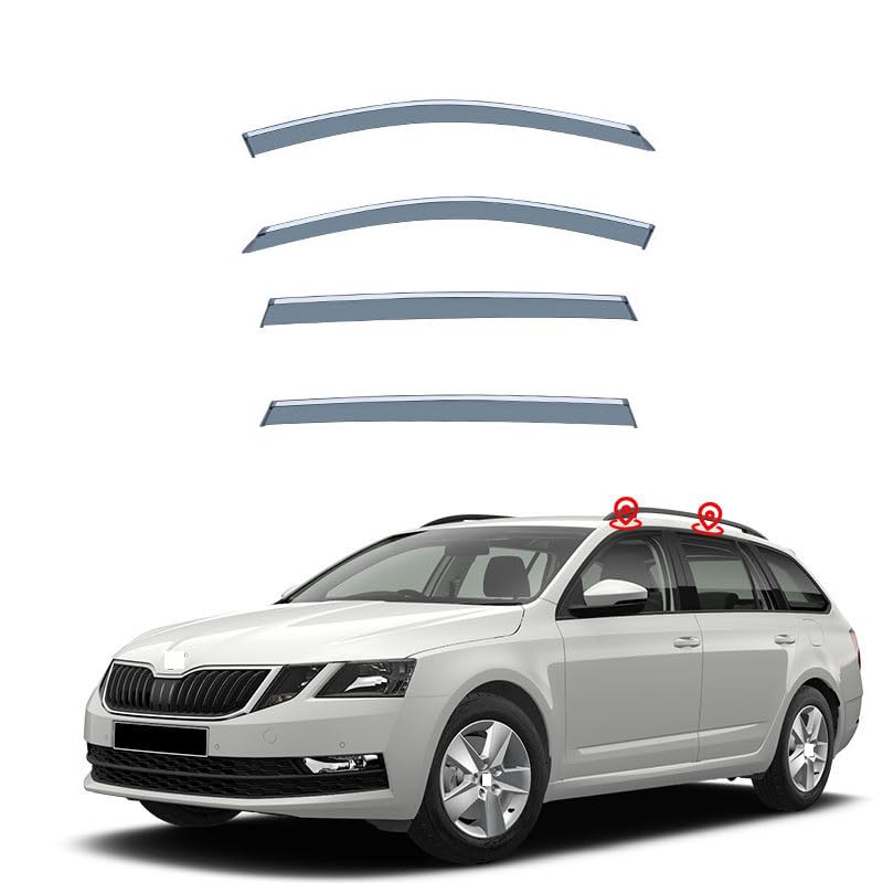 Deflectores de aire Skoda Octavia Combi 5E: respira aire puro en tus viajes de camping
