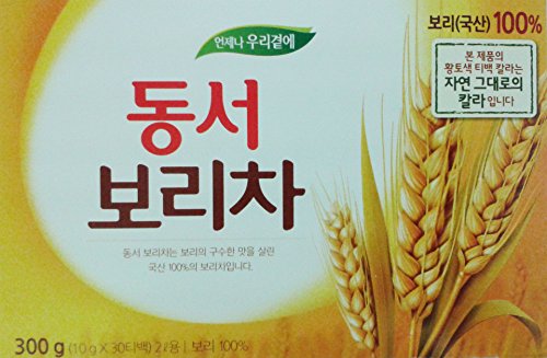 Dong Suh Korean Tea Roasted Barley Tea Bag 300G X 4 Pack