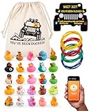 Jeep Ducks for Ducking Kit-76 Piece kit Including Rubber Ducks, Duck Duck Jeep Bag, Jeep Ducking Cards & Rubber Bands Plus Official Duck Duck Jeep Mobile App (Jeep Ducks for Ducking Assortment A)
