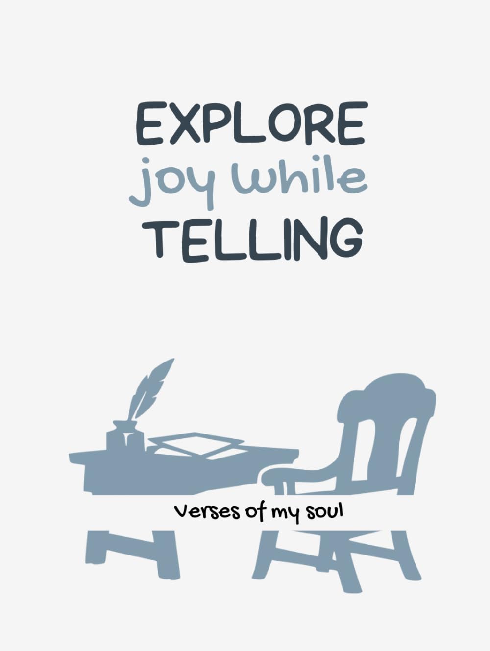 Explore Joy While Telling | Poetry: 26 Poetry Prompts Journal from A to Z | Interactive Notebook to Write, Review & Share 26 Complete Poetry | ... Writing Practice | Gift For Women Men Writers