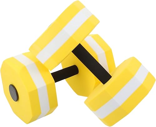 BESPORTBLE Juego de 2 mancuernas para gimnasia, mancuernas para ejercicios aeróbicos acuáticos, peso de piscina, pesas de agua para ejercicios de
