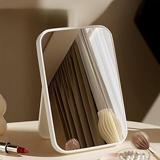 Espejo de maquillaje cuadrado apilable, espej...