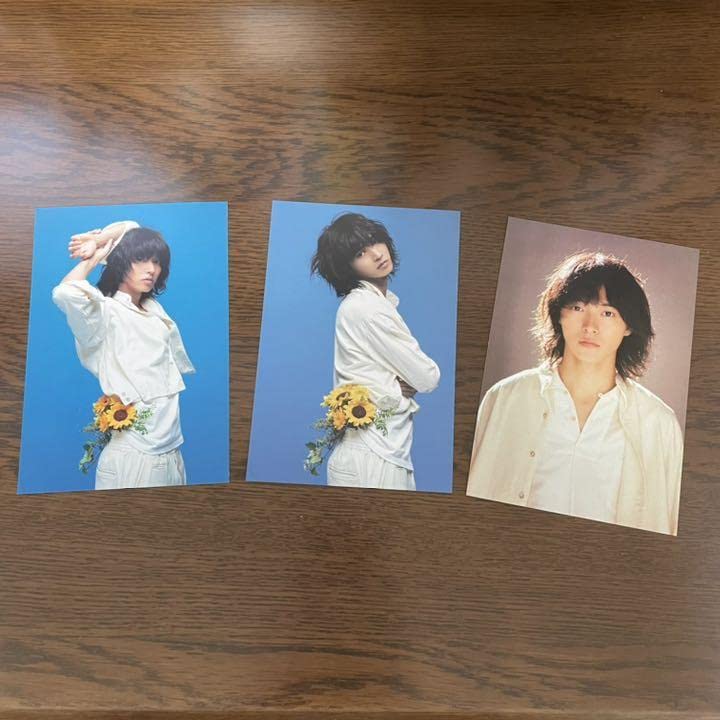 山﨑賢人 ポストカード 写真集購入特典公開！ ①MAILIVIS ②楽天ブックス ③ HMV