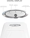 Glacier Blanc Countertop Portable Compact Ice Maker avec scoop, Machine à cube de glace, pour la fête du bureau d'intérieur, bateau RV