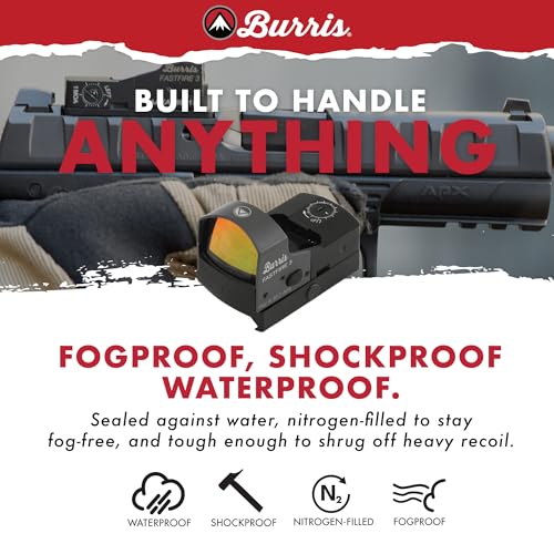 Image of Burris Optics Hunting Lightweight Versatile FastFire 3 Red Dot Sight, Black