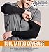 OutdoorEssentials UV Arm Sleeves for Men and Women - Sun Protection Sleeve - Compression Golf Baseball Cooling Tattoo Sleeve
