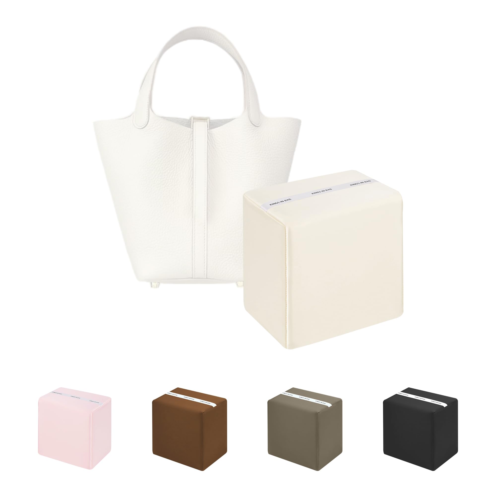 Amazon.co.jp: KINGS IN BAG エルメスピコタン用 バッグピロー サテン