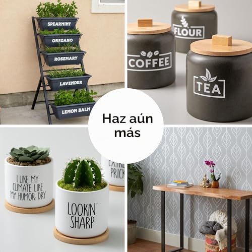 Miniatura 6 de Cricut Vinilo Adhesivo Permanente - Pack De 25 Hojas - 30.5 Cm X 30.5 Cm 12 X 12 - Hojas De Vinilo Para Cricut - Para Manualidades, Decoración Y Proyectos Diy