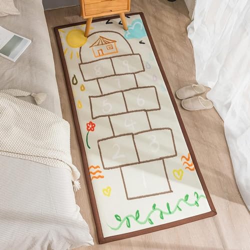 カーペット ラグ キッズ 70*200cm プレイマット ロードマップ インテリア 楽しい キッズ マット 洗える 動物 子供部屋 軽量 色 ベッドルーム遊び 保育園 乳児 幼児 室内遊び プレゼント 男の子 女の子 ギフト 面白い 北欧風 室内ラグマット