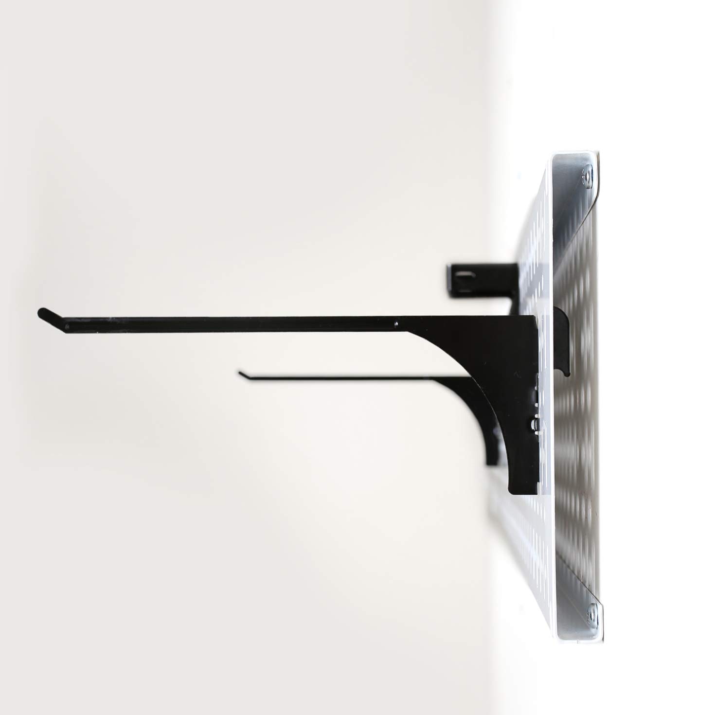 Wall Control Stojak do przechowywania garażu trawnik i ogród organizacja narzędzi uchwyt ścienny organizer - łatwy w instalacji 152 cm szerokości zestaw metalowych śledzi do domu i garażu (biała tablica podpegboard)