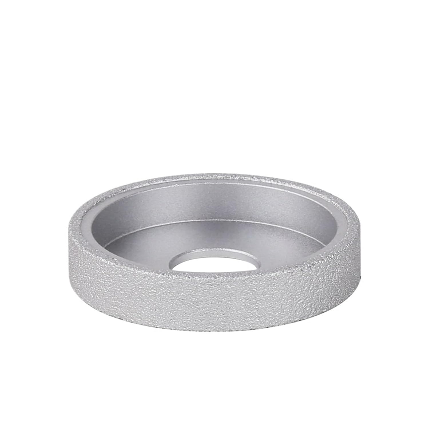 2 Pcs Bore 22.23mm Angle Grinder 10/20/25/30/35mm Dry Or Wet Vacuum Brazed Diamond Hand Profile Grinding Parallel Wheel(Parallel Wheel 15mm)