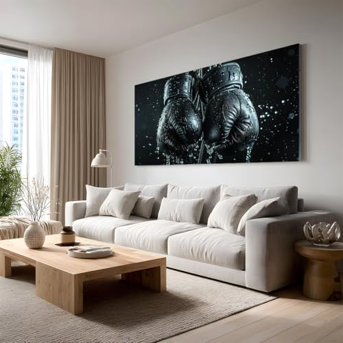 Tableau gants de boxe impression sur toile haute définition 50x100