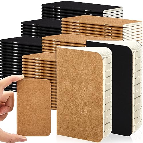 Mini carnets de poche kraft pour l'école et les notes de cours des étudiants