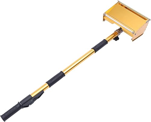 Miniatura 5 de Caja de acabado plano de paneles de yeso de 9.8 pulgadas con mango ajustable 40 ''-63.8 '' Herramientas profesionales para paneles de yeso para